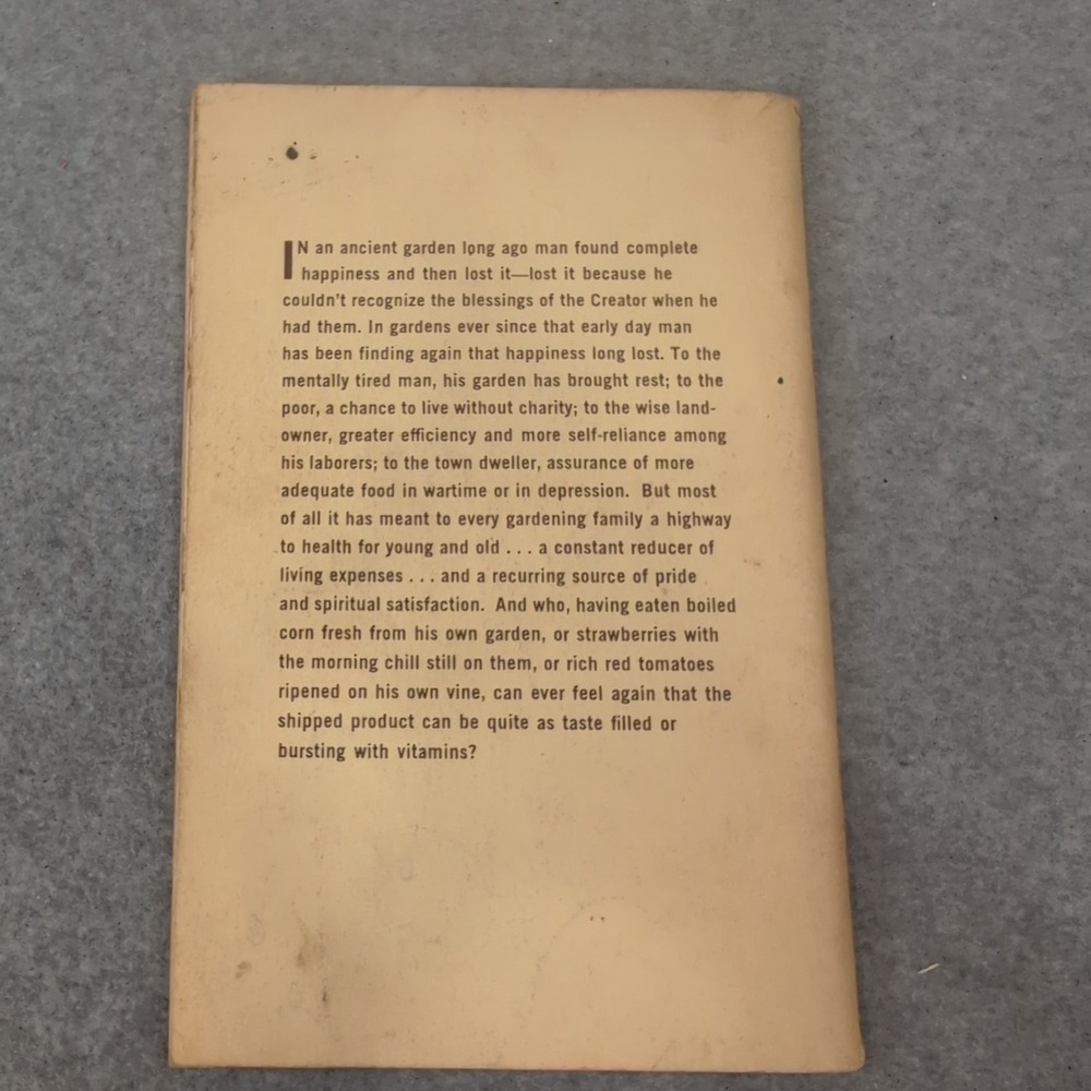 Vintage 1961 The Progressive Farmers Garden Book For The South *Scarce* - Picture 7 of 7